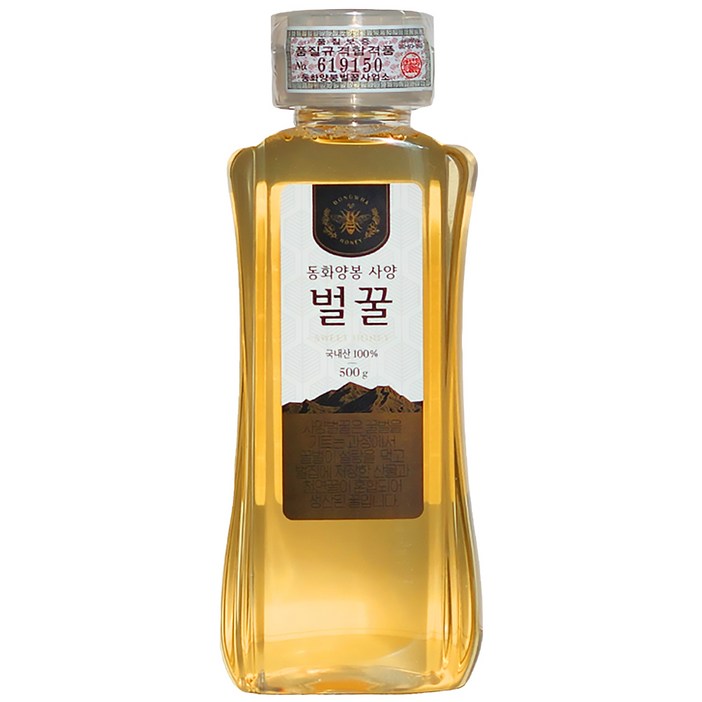 달콤가득허니 프리미엄 동화사양벌꿀, 500g, 1개