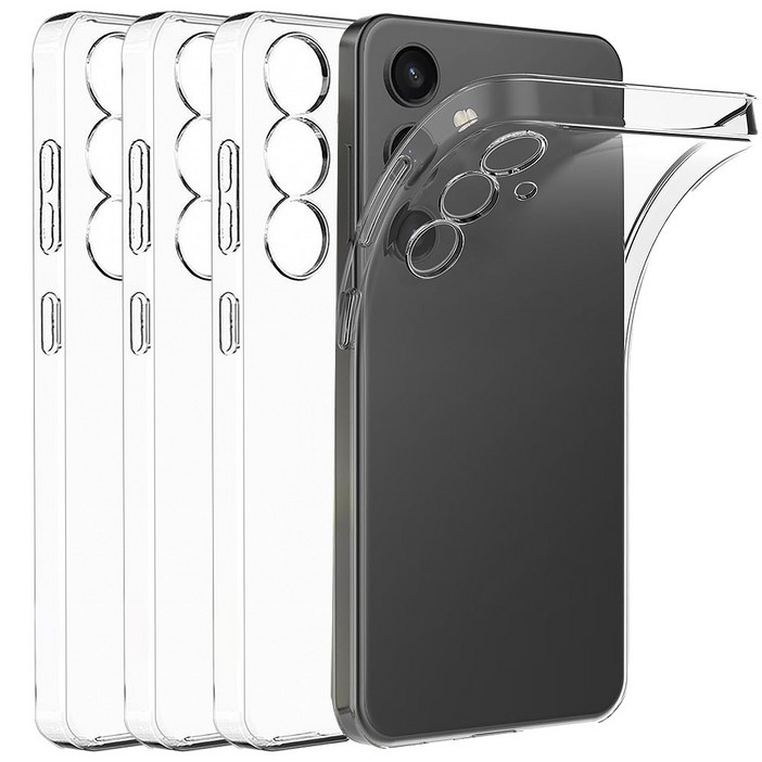 아이엔조이 슬림 카메라 보호 젤리 투명 케이스 4개