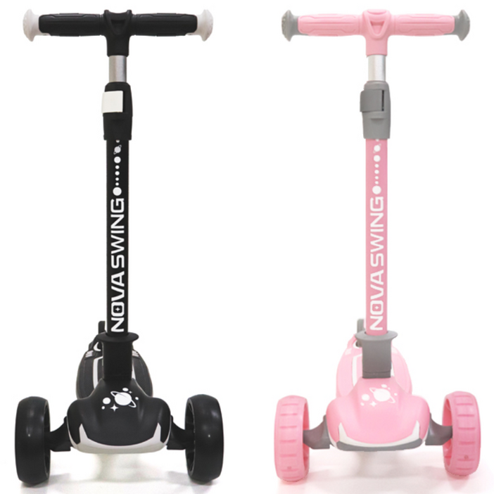 노바 스윙 스쿠터 Z-7 유/아동킥보드 높이조절 LED