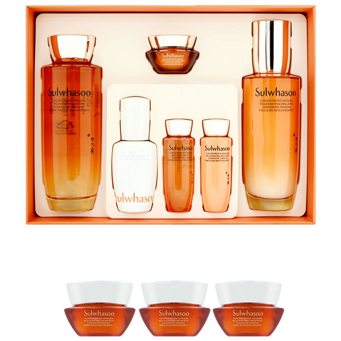 설화수 자음생 2종 기획세트  자음생크림 리치10ml x 3개