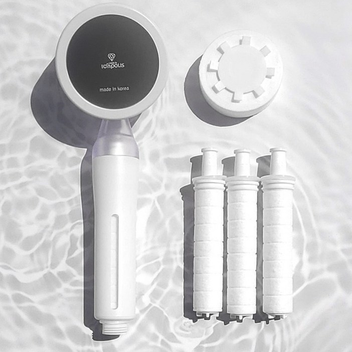 이온폴리스 프리미엄 샤워기 기프트세트, 1세트, 혼합색상