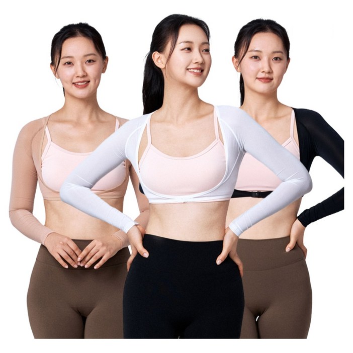 여성 골프웨어 메쉬 볼레로 이너웨어 기능성 자외선차단 냉감 쿨티셔츠 UV차단 쿨링 언더레이어 이너티