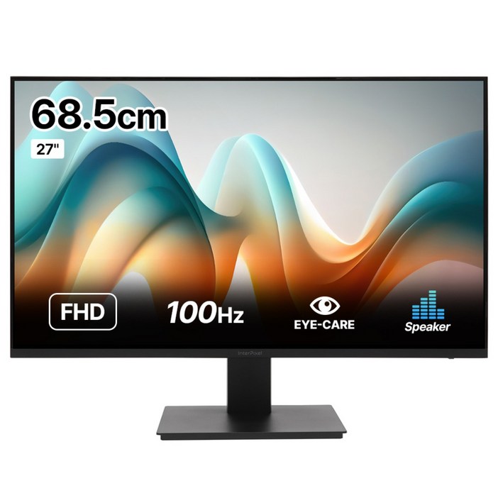 인터픽셀 IP2724 FHD 100Hz 27인치 게이밍모니터, IP2724무결점, 68.5cm