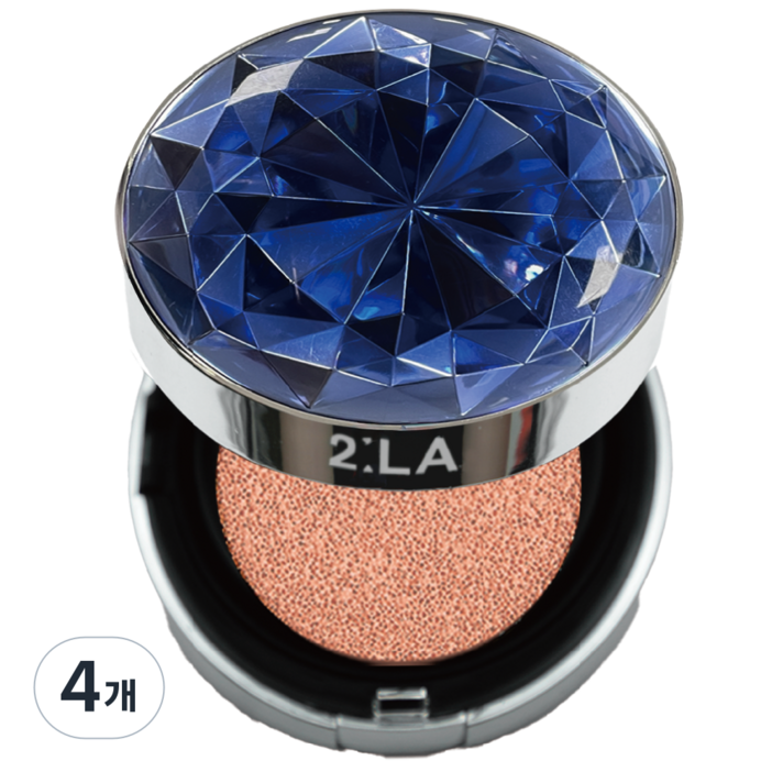 [면세점 브랜드] 투라 뱀파이어 여신 쿠션 팩트, 4개, 블루 사파이어 23호