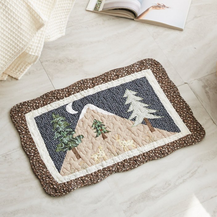 순면 워싱 발매트