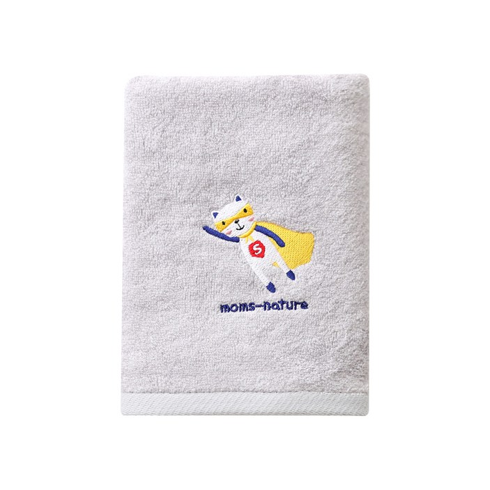 맘스네이처 밤부 캐릭터 유아타월 160g