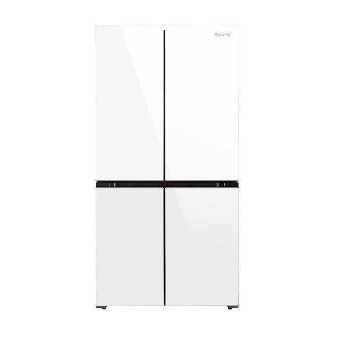 캐리어냉장고 캐리어 클라윈드 피트인 파스텔 4도어 냉장고 436L 방문설치, 화이트, KRNF436WPS1