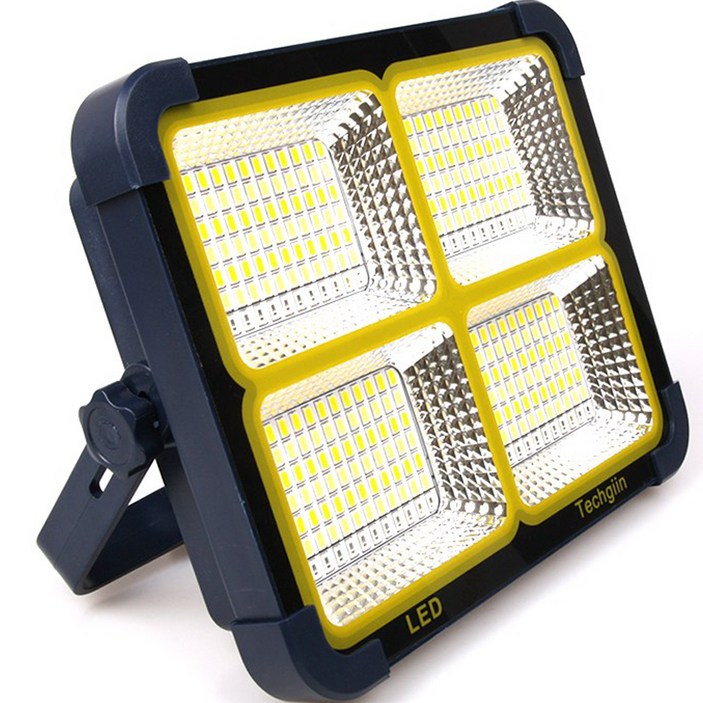 테크진 대용량 충전식 LED 캠핑 랜턴 5000루멘스 10000mAh, DarkBlue  백색  주광색, 1개