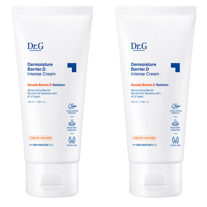 닥터지 더모이스처 배리어 D 인텐스 크림, 100ml, 2개
