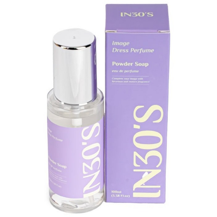 인써티 오드퍼퓸 니치 섬유향수, 12.파우더솝, 100ml, 1개