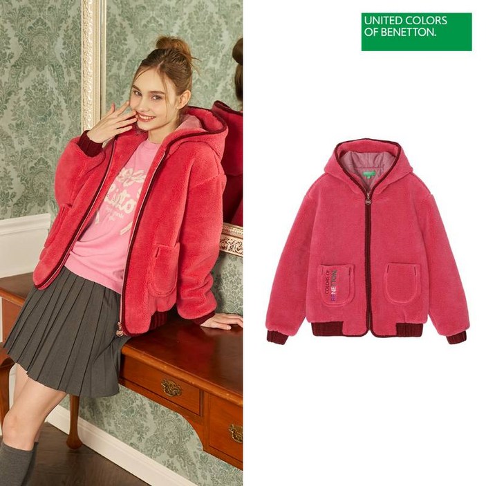 베네통스포츠 25FW 플리스 재킷