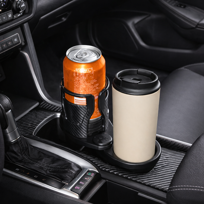 무아랑 크기확장 작은흔들림 차량용 컵홀더