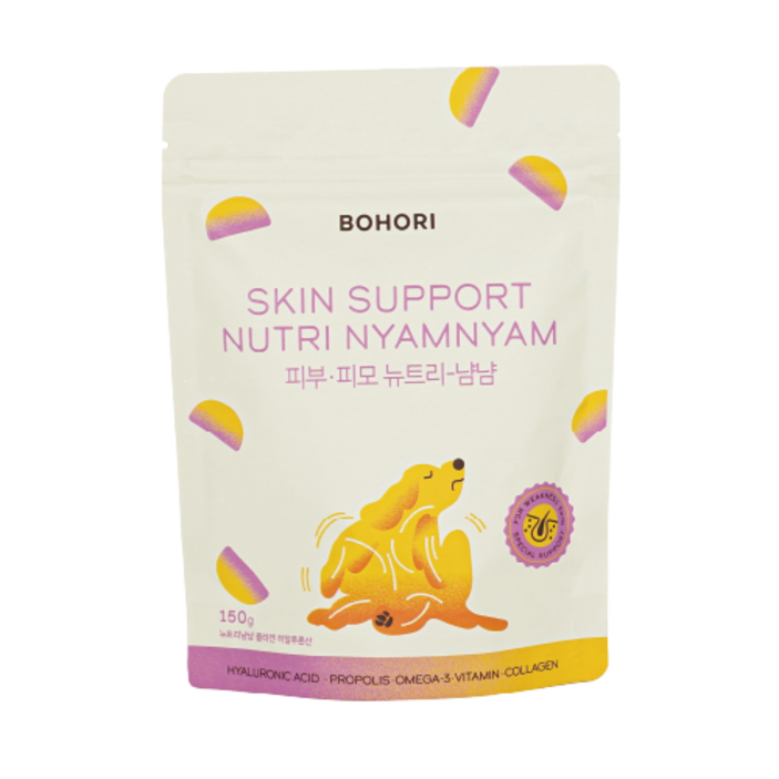 보호리 강아지 피부 피모 영양제 뉴트리냠냠 [대용량] 150g, 피부/피모, 150g, 1개, 피부/피모, 1개