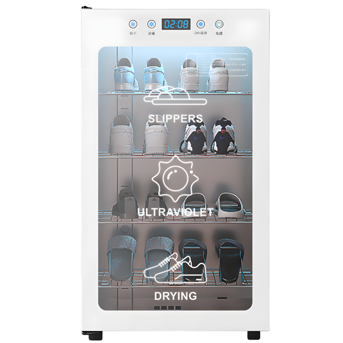 하이슈룸 열풍순환 슈드레서 안전화 운동화 살균 신발건조기, 화이트 4단