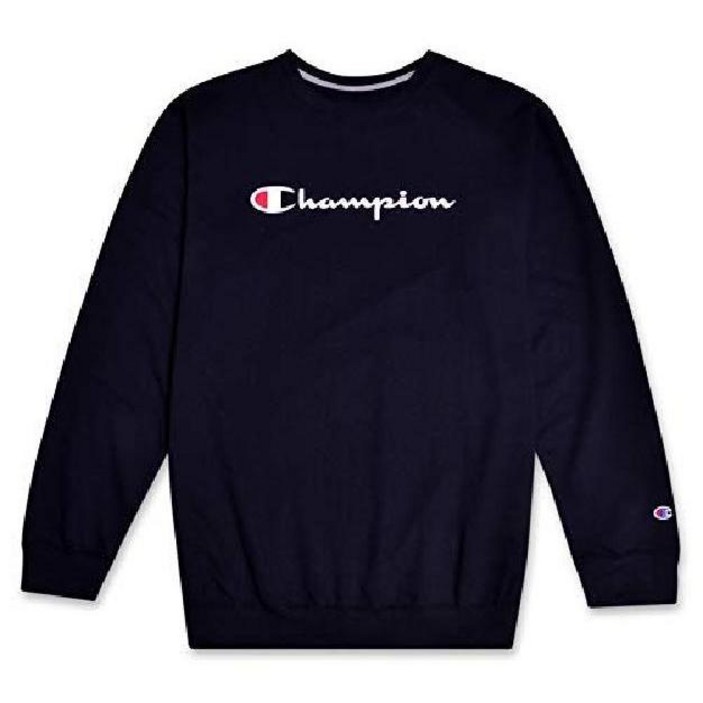 챔피언 스웨트 셔츠 로고 스웨터 크루넥 가을코디 남성겨울코디