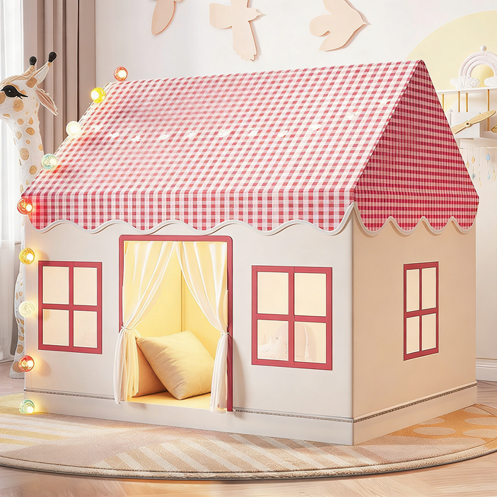 Leesheer  실내 텐트 플레이 원터치텐트 캠핑텐트 (매트 미포함)