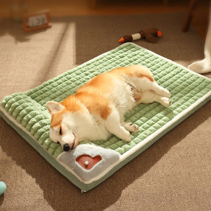 강아지 방석 고양이 쿠션 노견 분리세탁 턱베개 베개 소형견 중형견 대형견, 1개