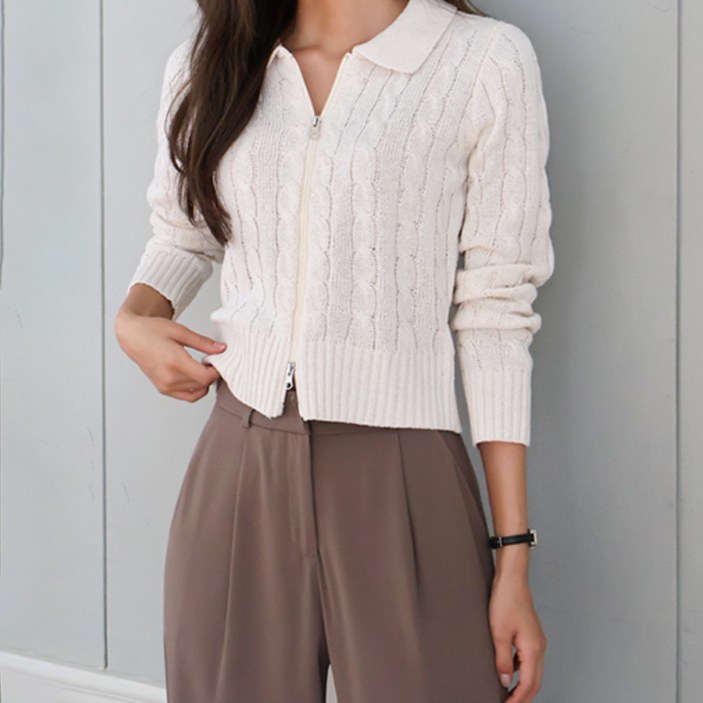 로렌미 시티 투웨이 집업 가디건