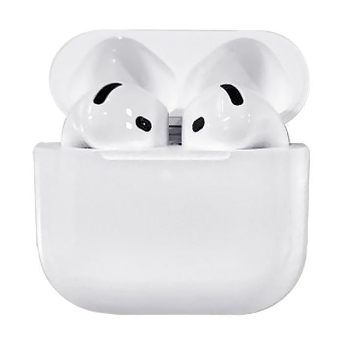 Apple 2024 에어팟 4 액티브 노이즈 캔슬링 블루투스 이어폰 화이트 MXP93KH/A