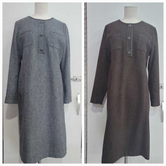 올리비아하슬러 포멀 울블랜디드 원피스 OHDWOP201 (28519215A) 438191