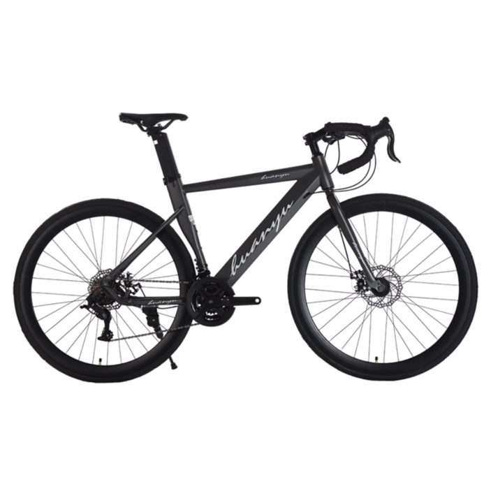 제피로스 프리미엄 로드자전거 L-TWOO R3 16단 입문용 싸이클 출퇴근 성인 학생 조립, 1개, 175cm, 다크 그레이 16단