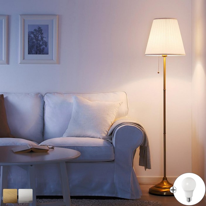 이케아 장스탠드 무드등 거실 오르스티드 LED전구증정