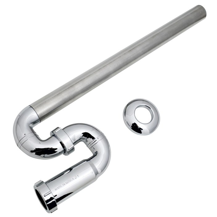 세면대 트랩 S자 배수관 바닥 국산 S트랩