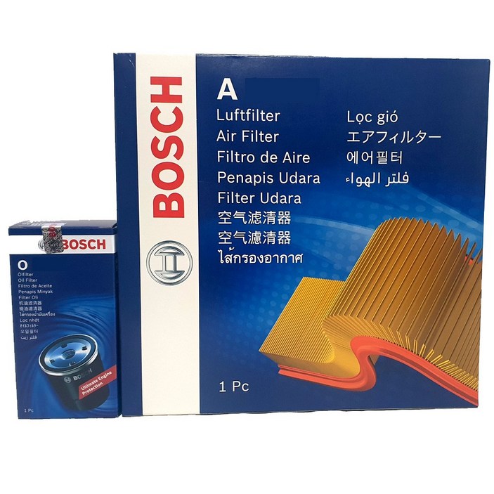 보쉬 현대 더뉴그랜져IG 2.4 하이브리드 엔진오일교환 오일에어 필터 O1182A2658, O1182A2658, 1개