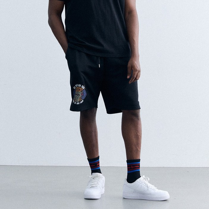 [에어릿] 메쉬 유틸리티 쇼츠 AM3053 BK