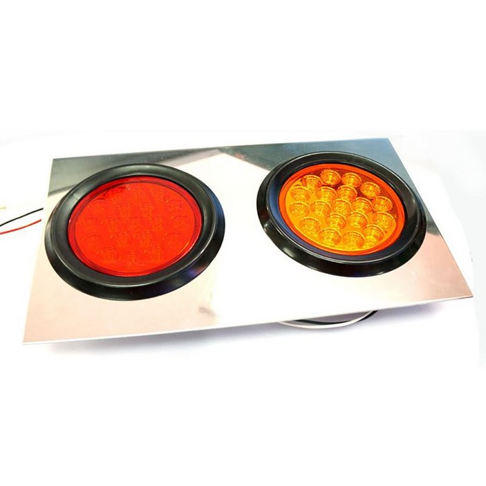 스텐판 스톱등 테일램프 24V 2웨이 2구, 우, 1개
