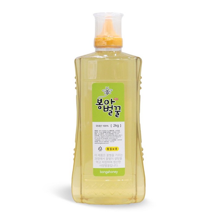봉아 사양벌꿀 튜브 2kg, 2kg, 1개