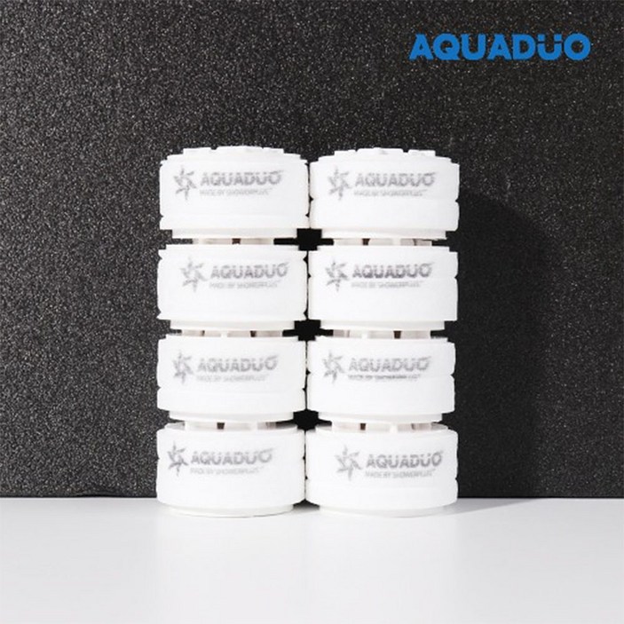 아쿠아듀오 SF1000 주방용 플렉시블형 리필 필터 8개