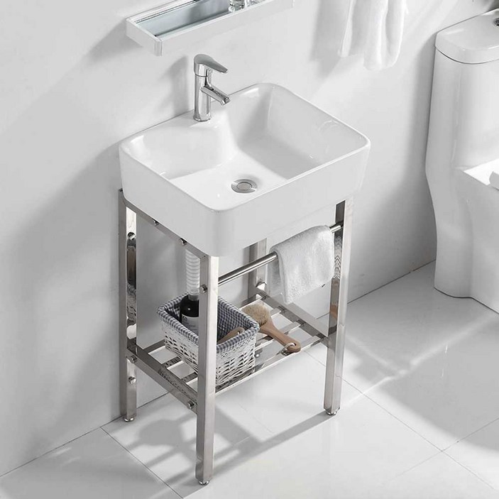 미니 세면대 간이 미니세면대 사무실 화장실 탕비실 스텐세면대, 상세 페이지 참고