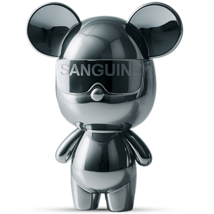 생귄 명품 캐릭터 차량용 방향제 걸이형 송풍구형