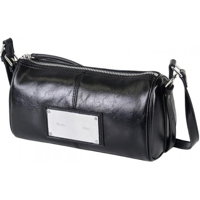 마틴 킴 버클 스트랩 2WAY 미니 숄더백 블랙 MATIN KIM MK2500BG049V