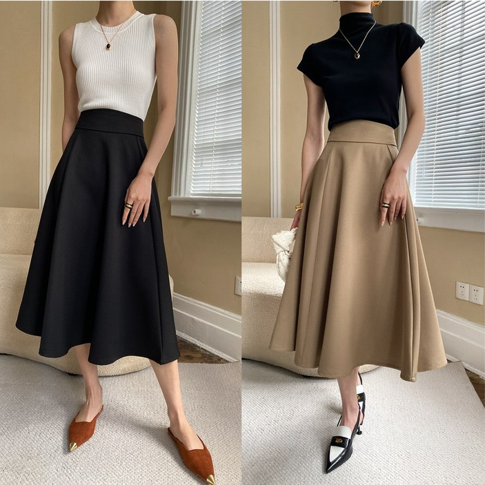 프롬래빗 플레어 스커트 치마