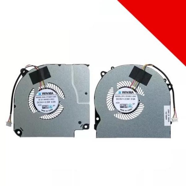 Shinelon T3 PRO EGC-77100V1-0AH Hasee Z7M-CT5NA T58-V 냉각 선풍기