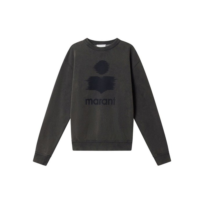 이자벨 마랑 미코이 로고 프린트 스웨트셔츠