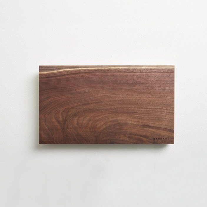 흑백요리사 [바우하우스] 북미산 호두나무 도마 모던 4023 중 +받침대증정 통원목 월넛