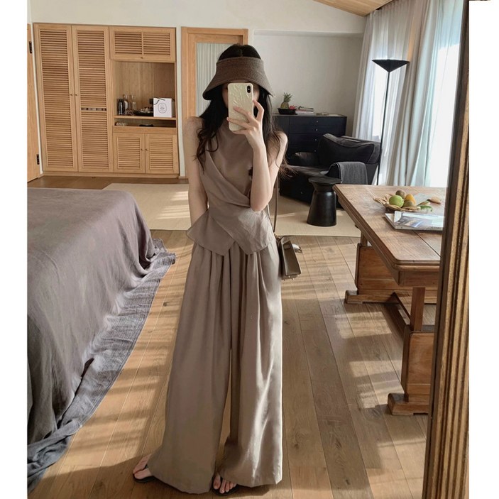 마샹스 여성 신상 린넨 투피스 5070833