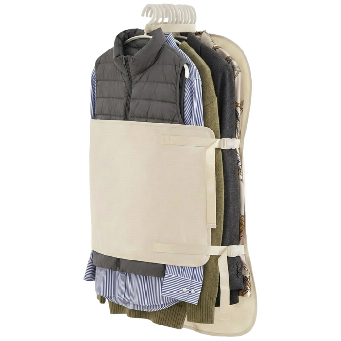 아로아로 공간두배 옷걸이형 압축팩 걸이식 행거 의류보관 압축판