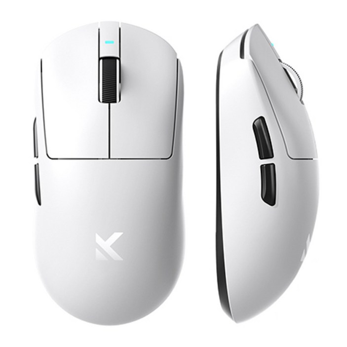 MCHOSE 마이콩 A7 시리즈 3모드 경량 유무선 게이밍 마우스 리시버포함, 화이트, A7 울트라