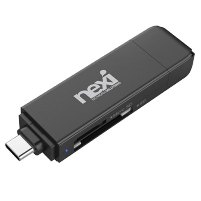 넥시 USB3.1/3.0 OTG 카드리더기 마이크로 SD 카드 NX-U3130CR NX610 20230722