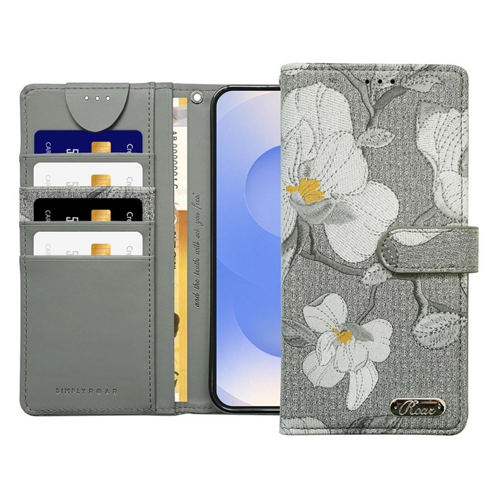 심플리로어 릴리 다이어리 휴대폰 케이스