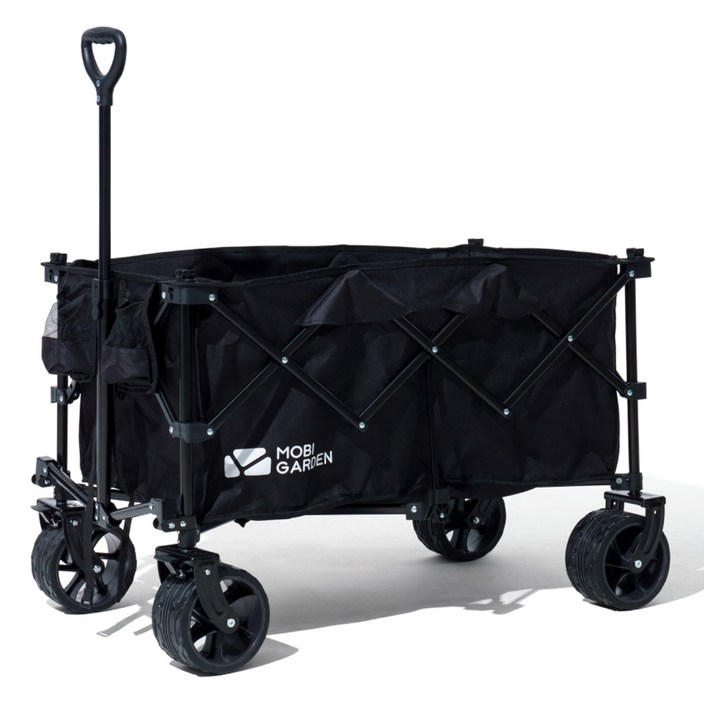 모비가든 클라우디 폴딩 웨건 S1, 블랙, 1개