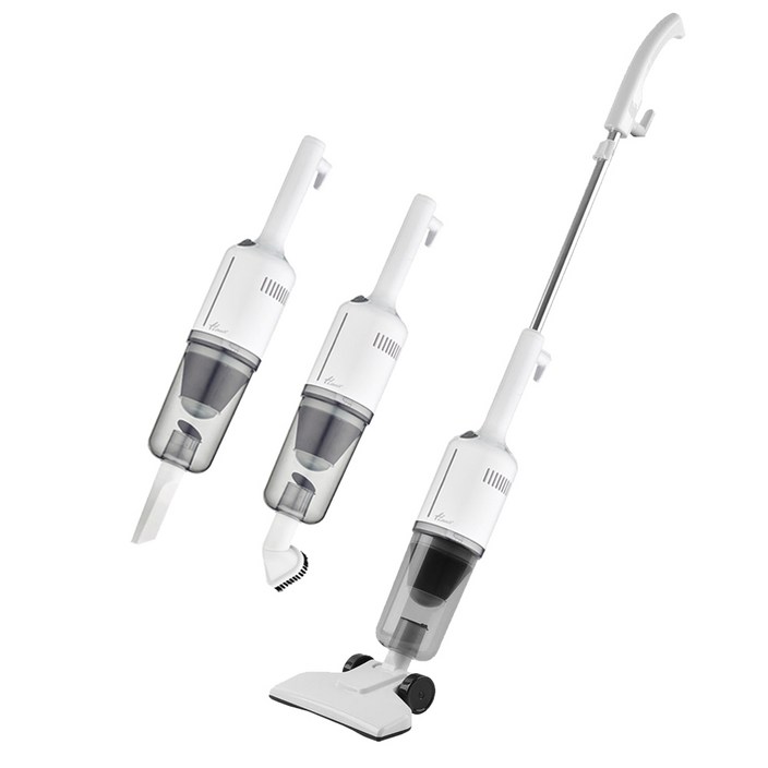 한일전기 2 in 1 미니 소형 셀프스탠딩 유선 청소기 핸디+스틱청소기 HC-670WT