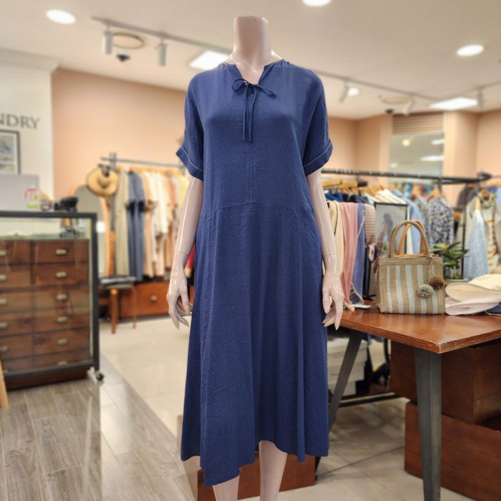 BCBG [올앤선드리] A세르나OP 원피스 _  A4M3O675  57   [ROYAL BLUE]