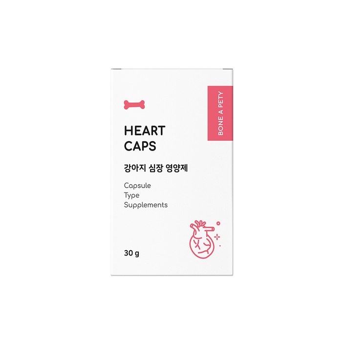 본아페티 강아지 영양제, 60정, 심장, 1개