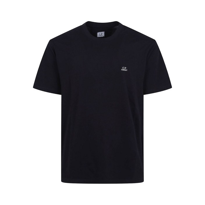 C.P.컴퍼니 로고 디테일 티셔츠