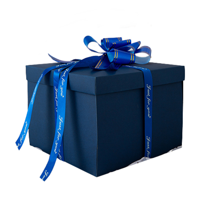 리노드 5단 서프라이즈박스 DIY 폭발 상자 선물 프로포즈 생일 기념일 이벤트, 블루 DIY 상자